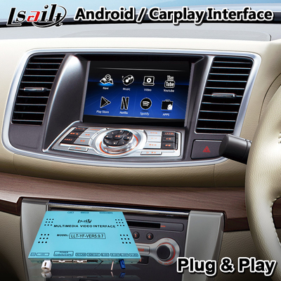 Relação de Lsailt Android Carplay para o módulo modelo do rádio de Waze NetFlix da navegação de Nissan Teana J32 2008-2014 With GPS