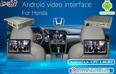 Navegação video de Android da relação dos multimédios de Honda, exposição da cabeceira, telefone celular Mirrorlink