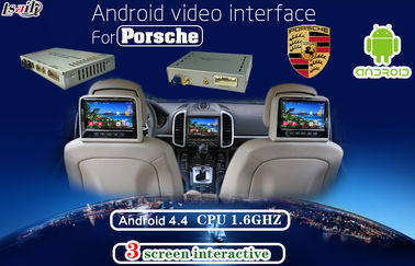 Os multimédios do carro de Porsche 3.0m CEP conectam/relações video audio, relação do espelho de Android/IOS
