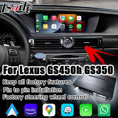 Interface automática sem fio carplay android para Lexus GS450h GS350 GS200t por Lsailt