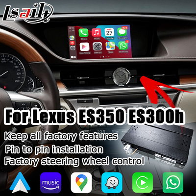 Lexus ES ES350 ES250 ES300h sem fio carplay android módulo de caixa de espelhamento de tela automática Lsailt