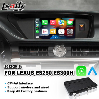 Auto Carplay relação sem fio de Android para Lexus ES 250 300H 350 controle 2012-2018 de 200 ratos