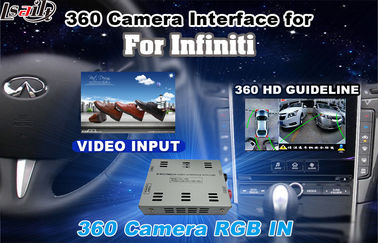 Relação da câmera do reverso do certificado HD do CE do CCC para Infiniti Q50/Q50L/Q60, 100*80*30MM