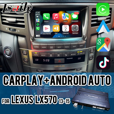 Interface CarPlay sem fio para Lexus LX570 2013-2015 LX460d GX460 GX400 Navegação Android Auto Box por Lsailt