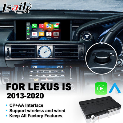 Interface Lexus Carplay para IS350 IS200t IS300 IS250 IS300h IS Controle de botão 2013-2020