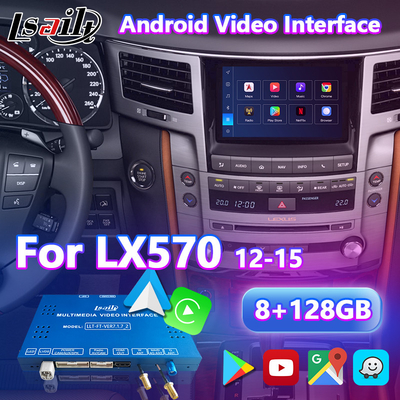 Lsailt Android Multimedia System Interface de vídeo para Lexus LX 570 LX570 2012-2015