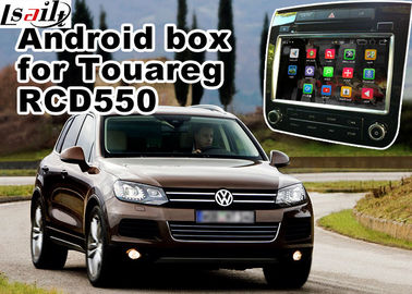 Rádio video de Bluetooth da relação do carro de 1,6 gigahertz Android para Touareg RCD550 off-line