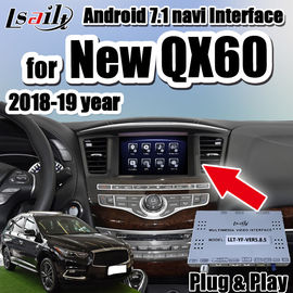 A relação video do carro de Plug&amp;Play Android 7,1 pelo ano novo de QX60 QX80 2018-2019 apoia carplay, ADAS, youtube