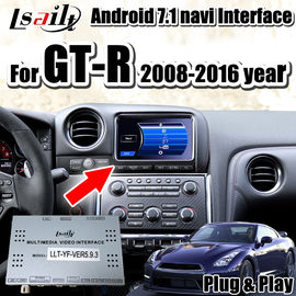 Auto relação de Android para GT-r 2008-2016 com sistema de navegação de Android 7,1, rádio carplay por Lsailt