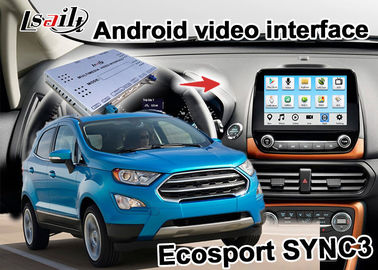 Relação video opcional do sistema de navegação Android do veículo da SINCRONIZAÇÃO 3 de Ford Ecosport Carplay