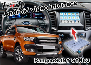 Caixa da navegação de Android GPS para Ford Ranger everest sync3 com o automóvel carplay sem fio do androide