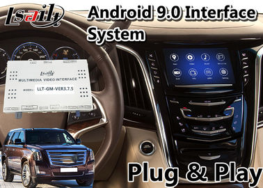 Caixa da navegação dos Gps de Cadillac Escalade Android Carplay para o sistema da SUGESTÃO de XT5 CTS