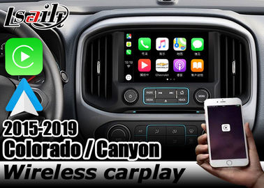 Relação de Carplay para caixa de youtube do androide da garganta de Chevrolet Colorado GMC a auto por Lsailt Navihome