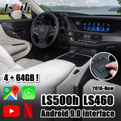 Caixa da relação do vídeo de Lsailt Android 9,0 para Lexus ES LS GS RX LX 2013-21with CarPlay, Android auto LS600 LS460