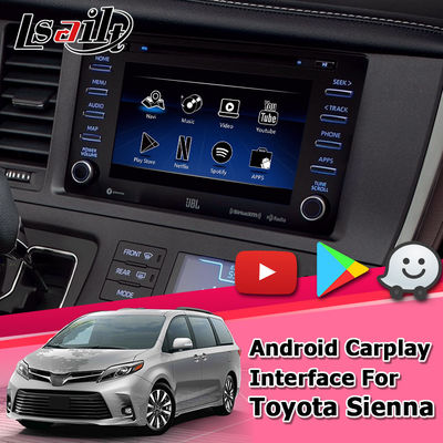 Tela táctil original da caixa do sistema Carplay de Android controlado para o Sienna de Toyota