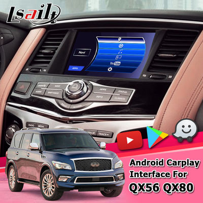 Infiniti QX80/relação Android Carplay de QX56 Android auto conecta com a relação do espelho