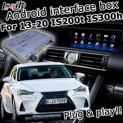 Jogo carplay de youtube Google do waze do controle do rato do botão de Lexus IS200t IS300h da caixa de Android auto