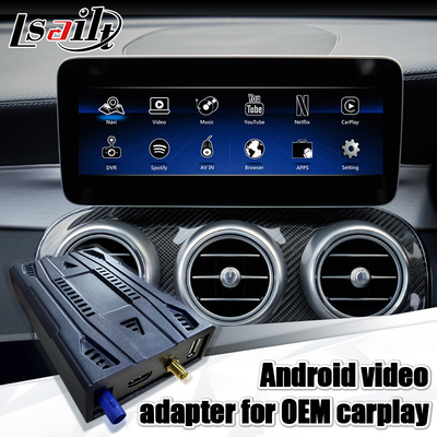 Caixa RK3399 HDMI da relação de Carplay 64GB Android do córtice para Mercedes Benz