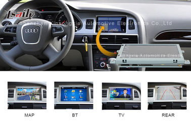 Sistema de navegação dos multimédios do carro 800MHZ para AUDI Upgrade BT, DVD, relação do espelho