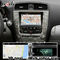 Opinião traseira da relação video da relação do espelho da navegação dos Gps dos multimédios de Lexus IS350 IS250 ISF 2005-2009