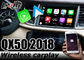 Relação 2018 sem fio de Infiniti QX50 Carplay com caixa do jogo de Android a auto Youtube