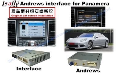 Relação do PCM 3,1 Android de Porsche auto com câmera traseira/DVD