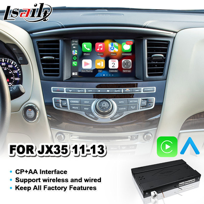 Lsailt Android Auto CP AA OEM Integração Carplay Interface para Infiniti JX35 2011-2013