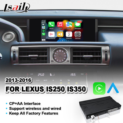 Interface de Carplay sem fio para controle de mouse Lexus IS250 IS350 IS 250 2013-2016