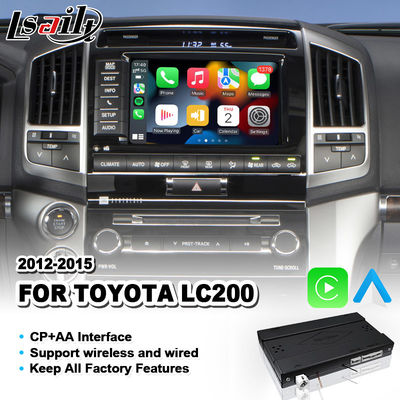Interface Apple CarPlay Sem Fio Toyota LC200