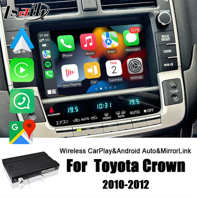 Toyota CarPlay sem fio conecta a auto relação de Android para a coroa, Land Cruiser LC200