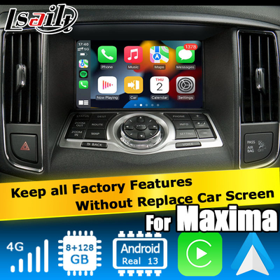 Nissan Maxima A35 Android 13 carplay interface de vídeo multimídia automática Android