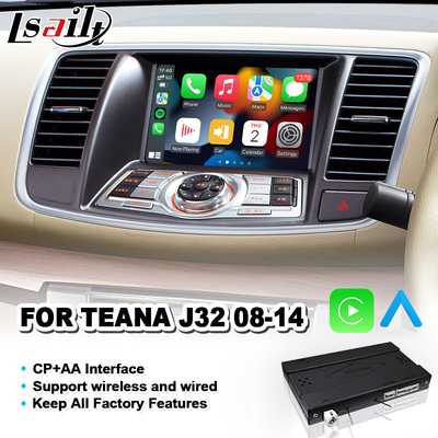 OEM Integração Android Auto Interface de vídeo Carplay para Nissan Teana J32 2008-2014