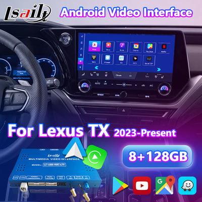 Lsailt Android Carplay Multimédia Interface de Vídeo para 2023-Presente Lexus TX TX350 TX500h