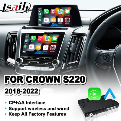 Lsailt Wireless Android Auto Carplay Interface para 2018-2022 Toyota Crown S220