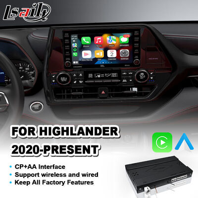 Interface Lsailt Wireless Android Auto Carplay para Toyota Highlander 2020-Presente