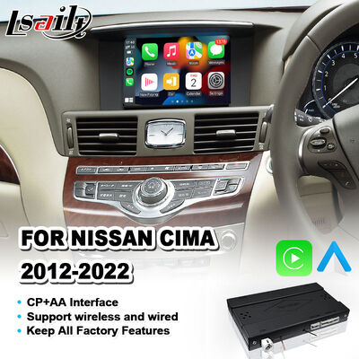 Interface Lsailt Wireless Android Auto Carplay para Nissan Cima 2012-2022