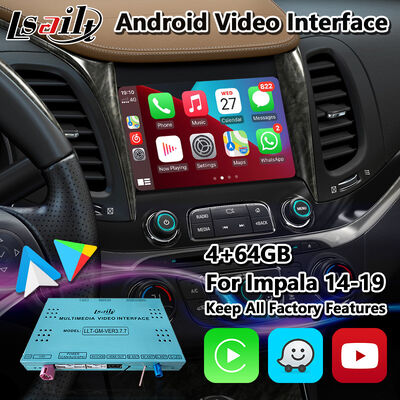 Interface Multimídia Android Lsailt para Chevrolet Impala Mylink System com Carplay