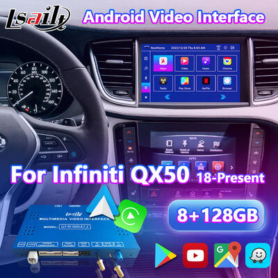 Lsailt Android Carplay Multimédia Interface de Vídeo para 2018-2022 Infiniti QX50