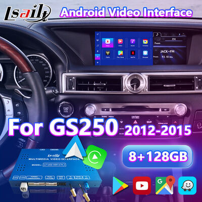 Lsailt Android Car Video Interface para Lexus GS250 GS350 GS450h GS300h GS L10 2012-2015