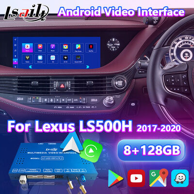 Lsailt Android Carplay Interface de vídeo Lexus para 2017-2020 Lexus LS500 LS500h