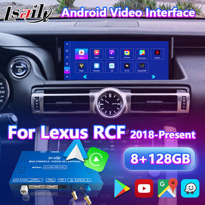 Lsailt Android Carplay Interface de vídeo para 2018 Lexus RC 350 RC300 RCF RC300h RC350