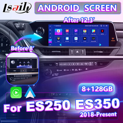 Lsailt Android Carplay Multimedia Interface Screen para 2018-2021 Lexus ES 250 ES300h ES350 ES250