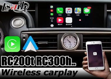 Relação video Lexus Rc 200t Rc300h Rc350 Rcf 2011 de Carplay da relação de Android auto