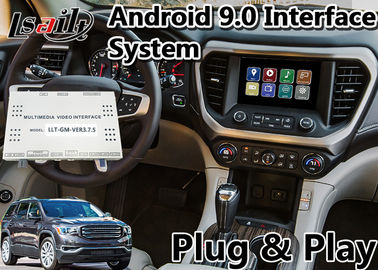 Caixa da navegação dos Gps do carro de Lsailt Android 9,0 para a relação video de Carplay do Acadia de GMC
