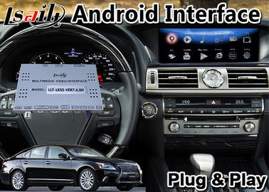 Lsailt Android 9,0 Lexus Video Interface para o apoio do controle do rato de LS460 LS 600H adiciona o automóvel carplay sem fio do androide