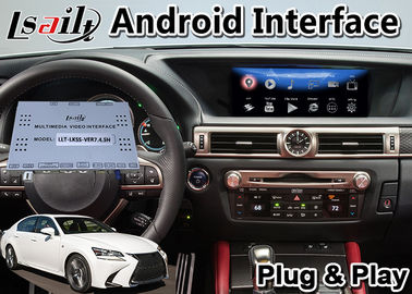 4+64GB Lsailt Lexus Video Interface para GS 450h 2014-2020, caixa Carplay GS450h da navegação dos Gps do carro