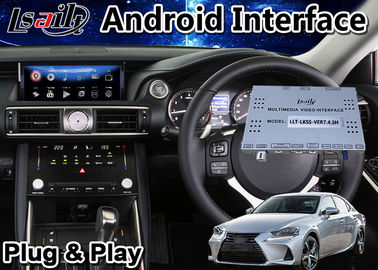Lexus Video Interface para o controle 2017-2020 LVDS pequeno do rato IS350, caixa da navegação de GPS do carro de Android 9,0 para É 350