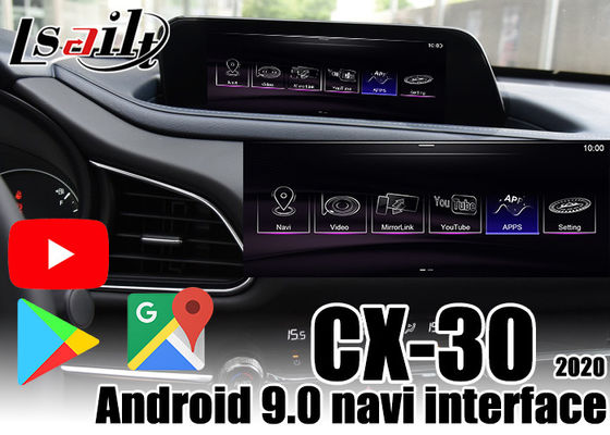 Relação do carro de Android para o apoio 2020 da caixa de Mazda CX-30 CarPlay YouTube, jogo de Google por Lsailt