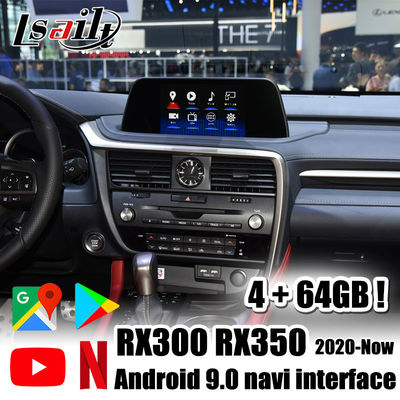 CarPlay/apoio do sistema multimédios Lexus Video Interface de Android para jogar o vídeo de 4K HD, câmeras traseiras para RX300h RX350