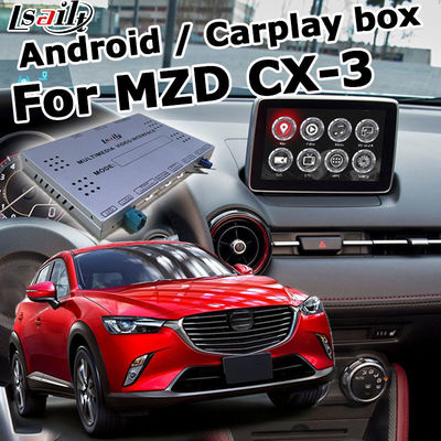 Waze youtube de Google do controle do botão de Android auto Mazda da relação video da navegação de Mazda CX-3 CX3